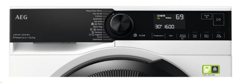 AEG 8000-serien LR844PX6P vaskemaskin