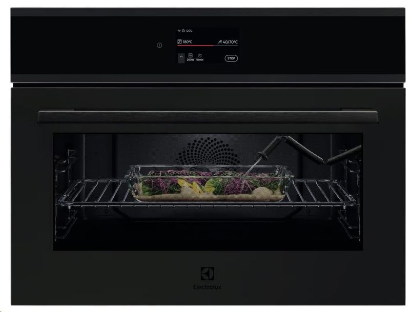 Electrolux Serie 800 Kompaktovn med mikro OOM1100NT (sort)